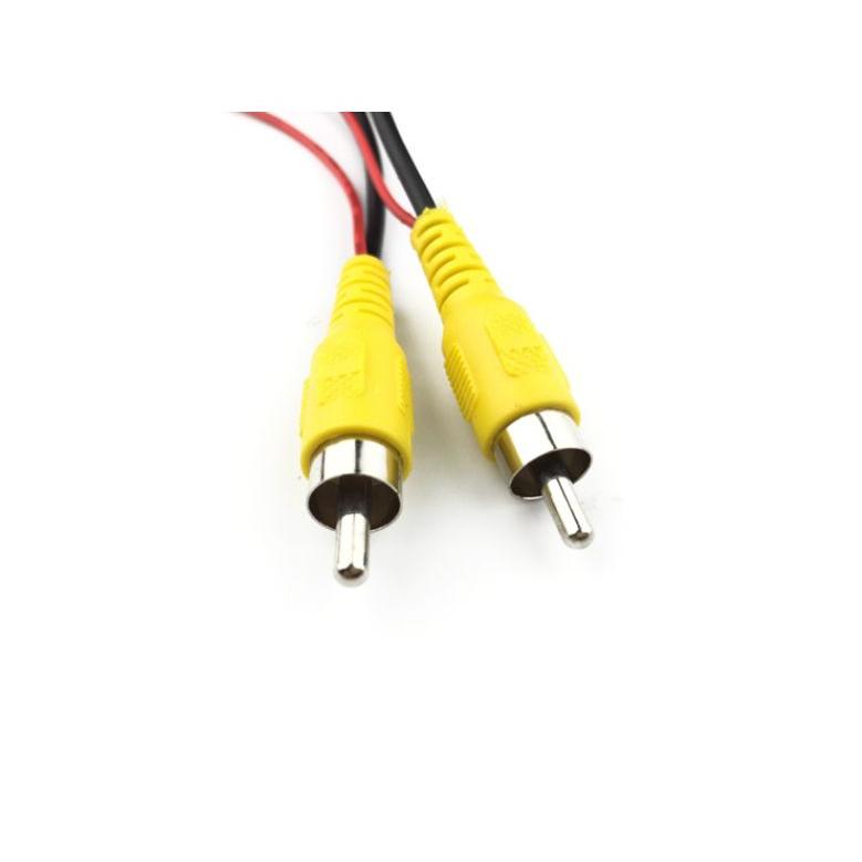 RCA 映像コード 映像延長ケーブル 長さ：6ｍ モニターとバックカメラ接続ケーブル 電源配線付き | RIZ PLUS | 03