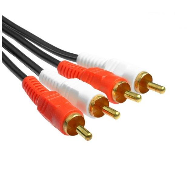 RCA オーディオケーブル 5m オスxオス 赤白 音声コード : ARUSENA