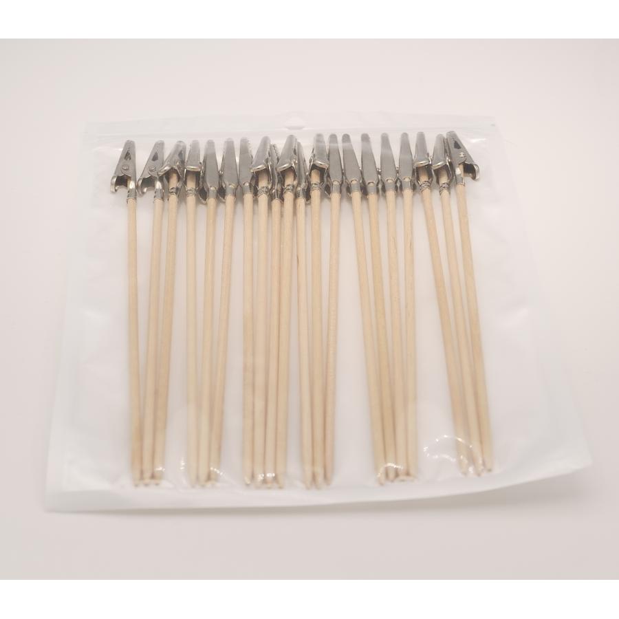 塗装棒 ペイントクリップ棒 20本セット塗装クリップ ホビー用塗装用具