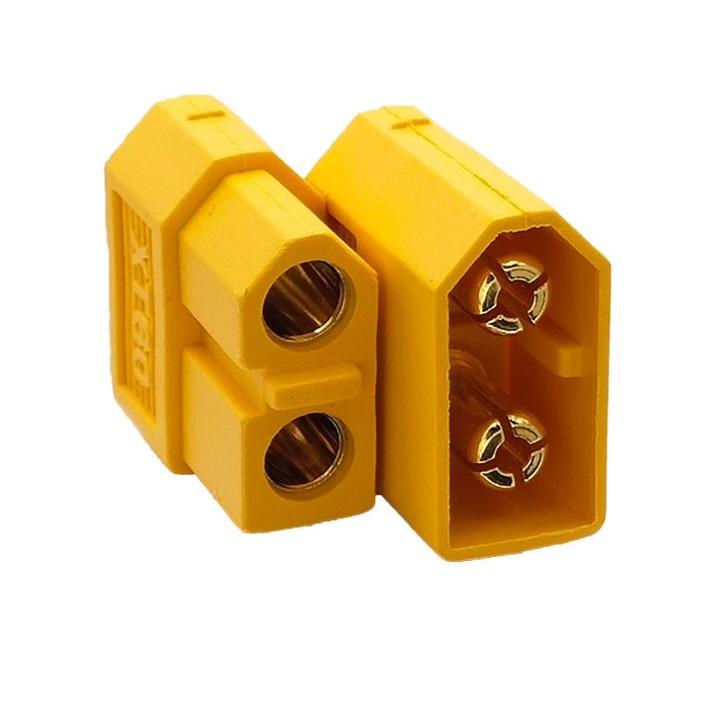 RIZ PLUS XT60 コネクタ― 5セット30-60A オス、メスセットバレット