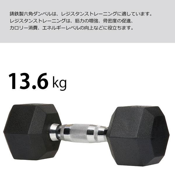 Yg ダンベル 13 6kg 30lb ゴムカバー付き 34 14 12cm アウトレット 送料無料 U01tb あるyan 通販 Yahoo ショッピング