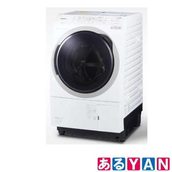 パナソニック 洗濯機 NA-VX300BL -W クリスタルホワイト 左開き ななめドラム洗濯乾燥機 洗濯10kg・乾燥6kg ドラム式 泡洗浄 新品 送料無料｜aruyan55