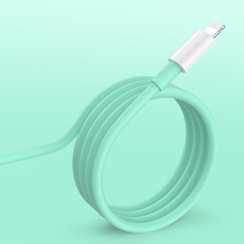 DUZHI iPhone 充電ケーブル 断線防止 1.2m USB Green lightning 高耐久 留め具付き ライトニングケーブル 急速充電 データ伝送 DUZHI iPhone 充電ケーブル 断線防止 1.2m USB Green lightning 高耐久 留め具付き ライトニングケーブル 急速充電 データ伝送