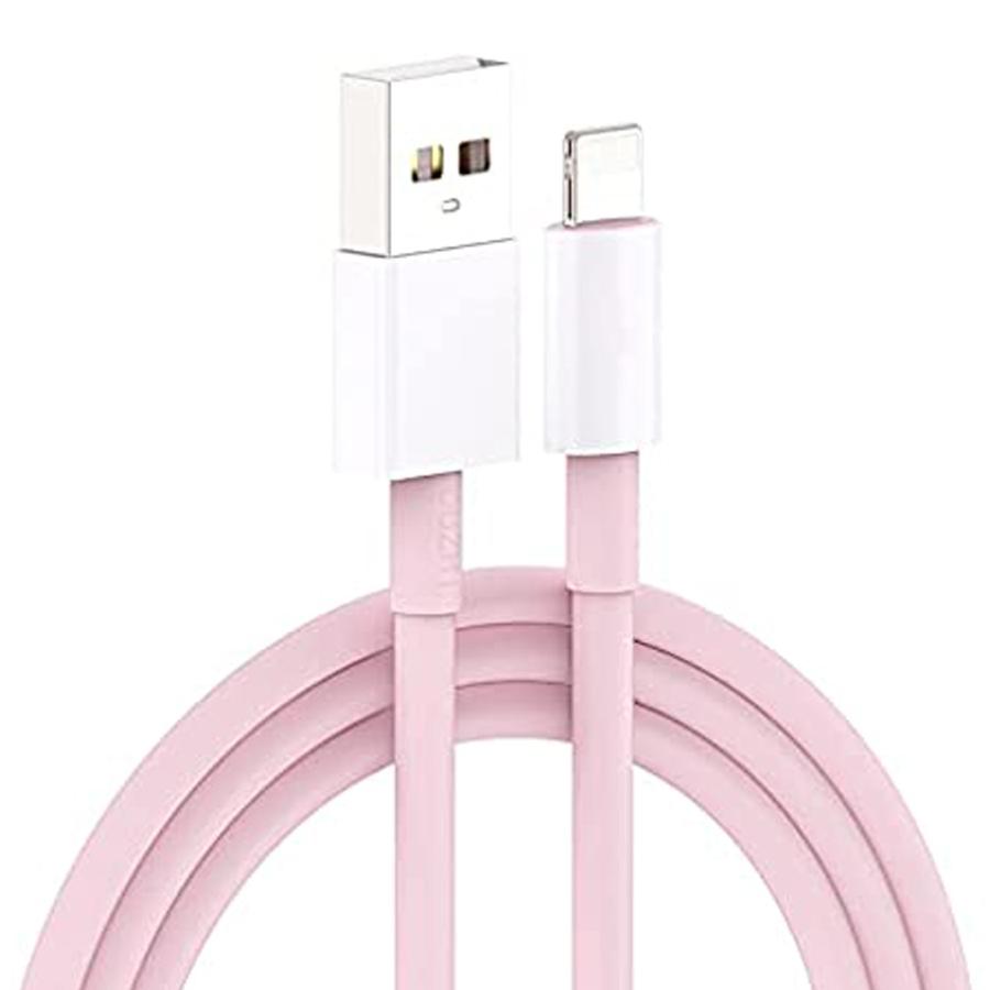 iPhone 充電ケーブル アイフォン ケーブル 1.2m 3本セット 留め