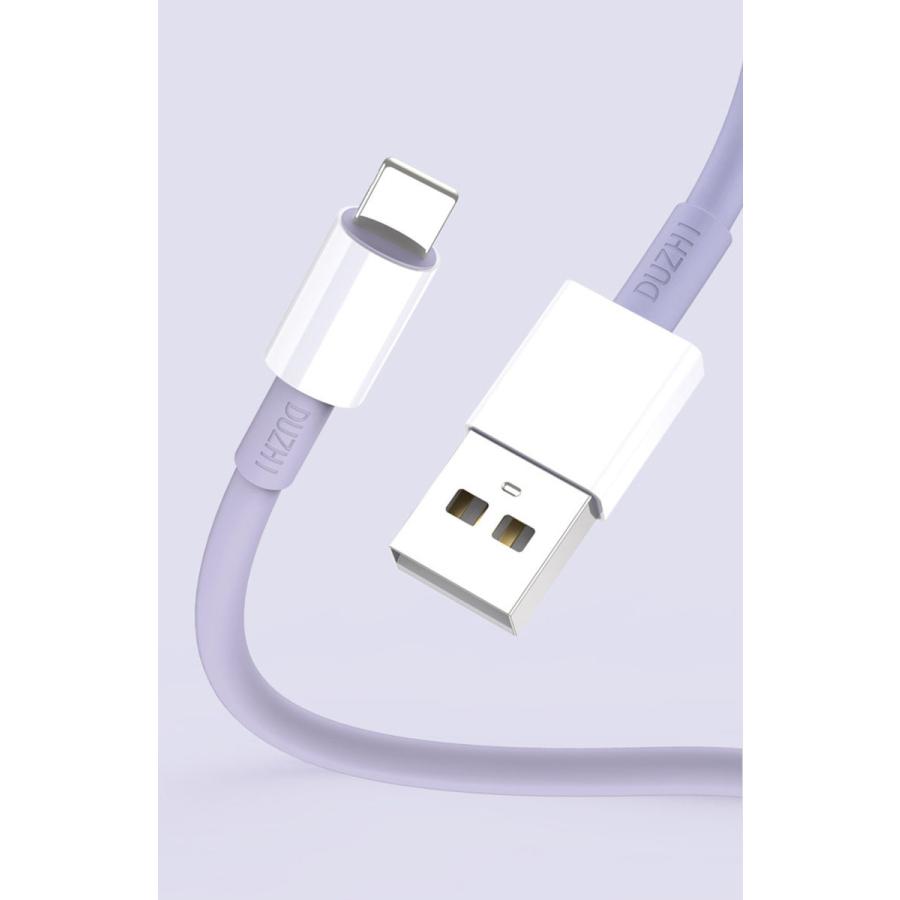 DUZHI iPhone 充電ケーブル 0.25m 留め具付き ライトニングケーブル USB 急速充電 データ伝送 高耐久 断線防止(Purple)|aruyoya|08