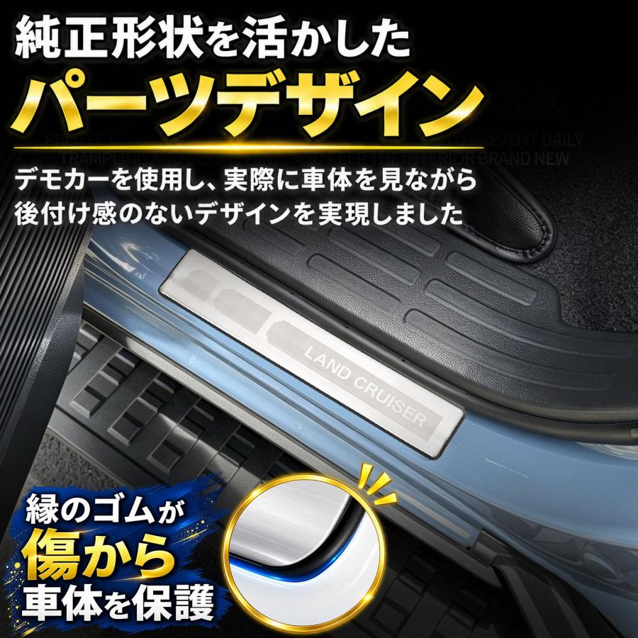 トヨタ ランドクルーザーFJ ランクルFJ サイドステップガード