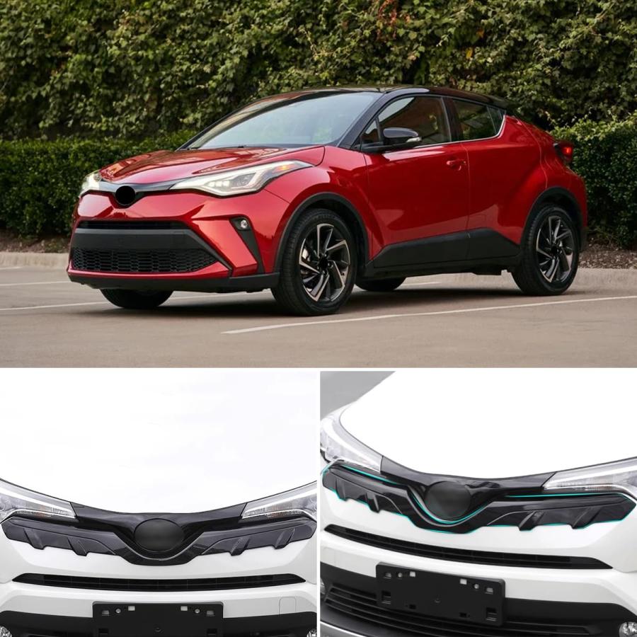 トヨタ C-HR 専用フロントガーニッシュ グリルガーニッシュ外装 パーツ