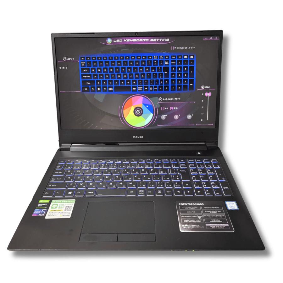 G TUNE ワケアリ mouse ゲーミングノートPC G-Tune i7 9750H GTX1660Ti 