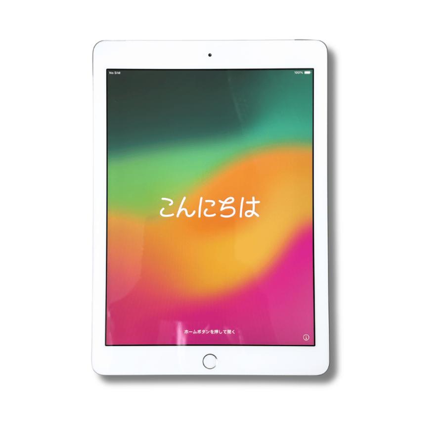 iPad 第6世代 32GB セルラーモデル シルバー SIMロック解除済み 充電