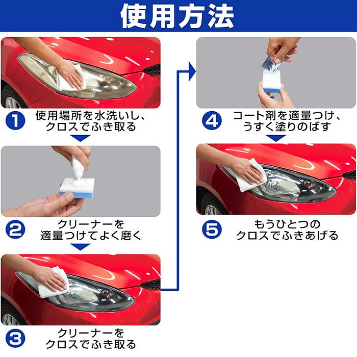 KeePer技研 キーパー技研 コーティング専門店のヘッドライト
