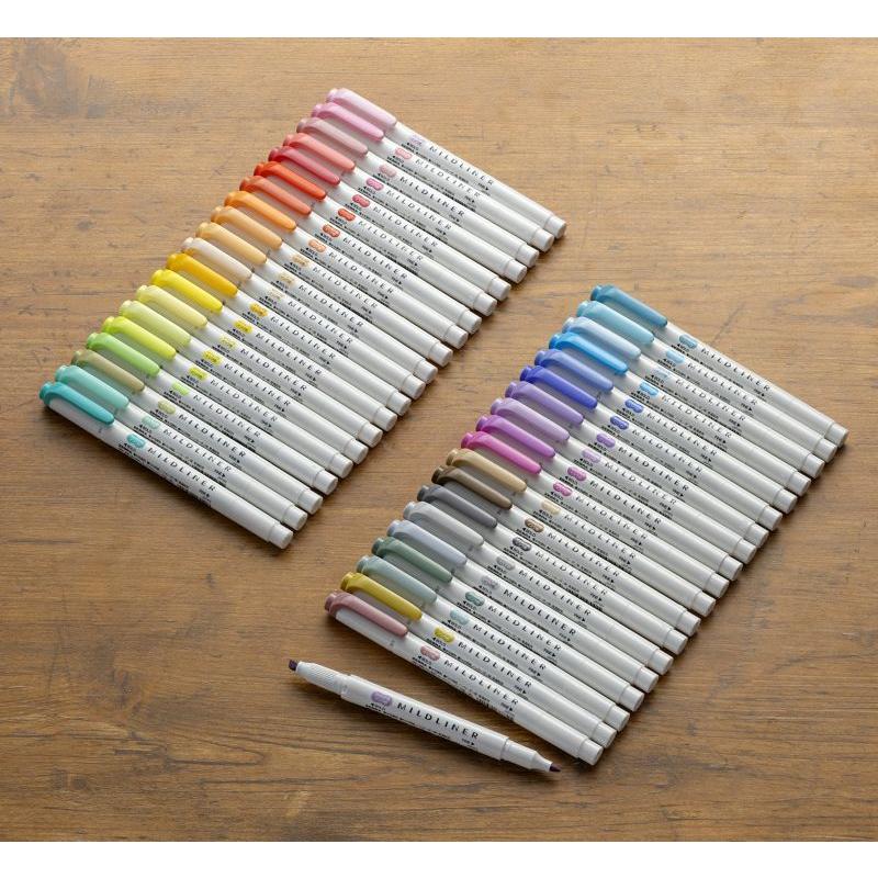 マイルドライナー 【ケースあり・なし】ゼブラ 全色 40色セット ライン