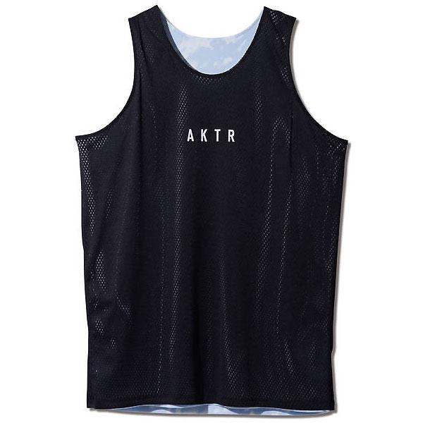 AKTR（アクター）　222009001  LBLBK　バスケットボール　タンクトップ　GHOST CAMO REVERSIBLE TANK  22FW｜as-y｜02