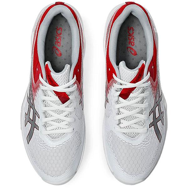 アシックス1053A066 101 25.5 V-SWIFT FF4/新品未使用 Asics Volleyball Shoes V-SWIFT FF 4 White/ Pure Silver