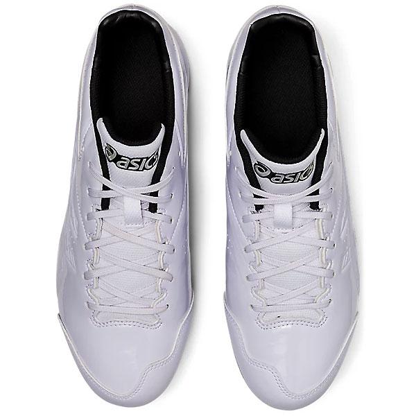 asics（アシックス）　1123A039  110　野球　スパイク　樹脂底　固定　NEOREVIVE 4 WHT　ネオリバイブ 4 ホワイト　22AW｜as-y｜04