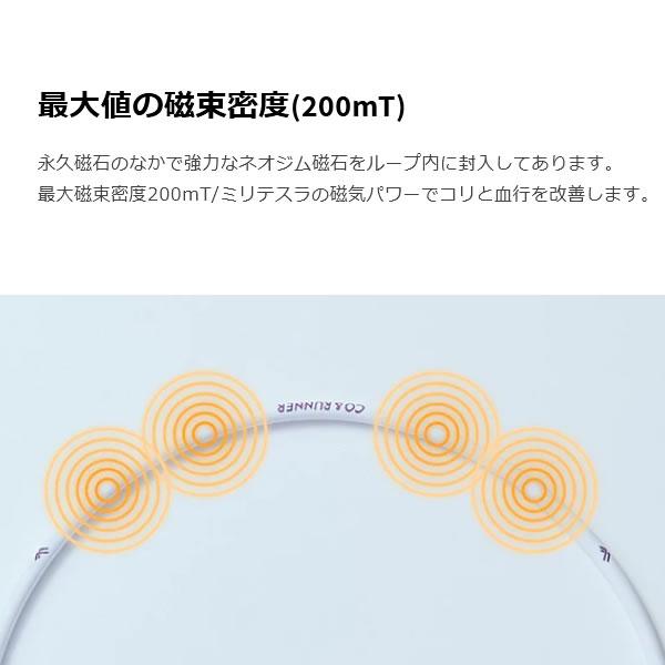 CO\u0026RUNNER CR01L LSP ボディケア 磁気ネックレス ブルー 23SSの画像