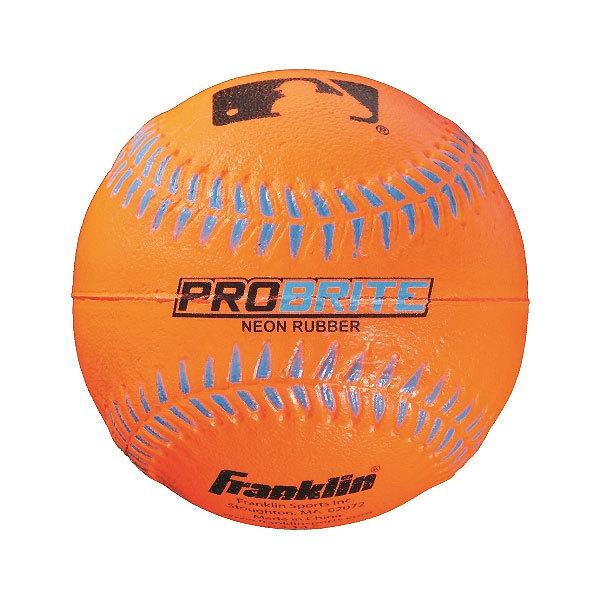 フランクリン 激安格安割引情報満載 売れ筋商品 FRANKLIN 23342OR 野球 レジャーボール ラバーボール NEON 21SS MLB