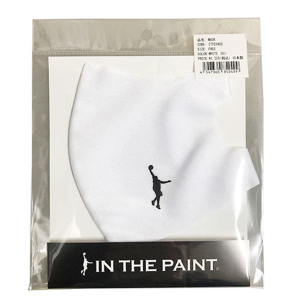 インザペイント（IN THE PAINT）　ITP20485  WHT　バスケットボール　マスク　20FW | 