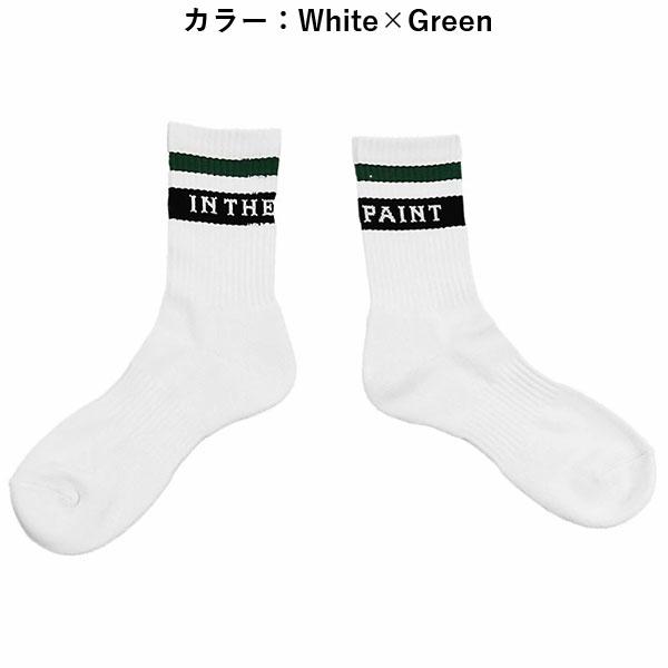 ＜ネコポス発送 送料無料＞ インザペイント（IN THE PAINT）　ITP24490　バスケットボール　ソックス　24FW |  | 08