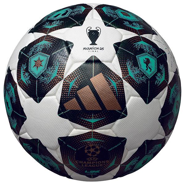 adidas（アディダス）ADF541MU サッカーボール UEFAチャンピオンズリーグ 決勝T 試合球レプリカ フィナーレ ミュンヘン 24-25 リーグ ルシアーダ 5号球  25SS | adidas
