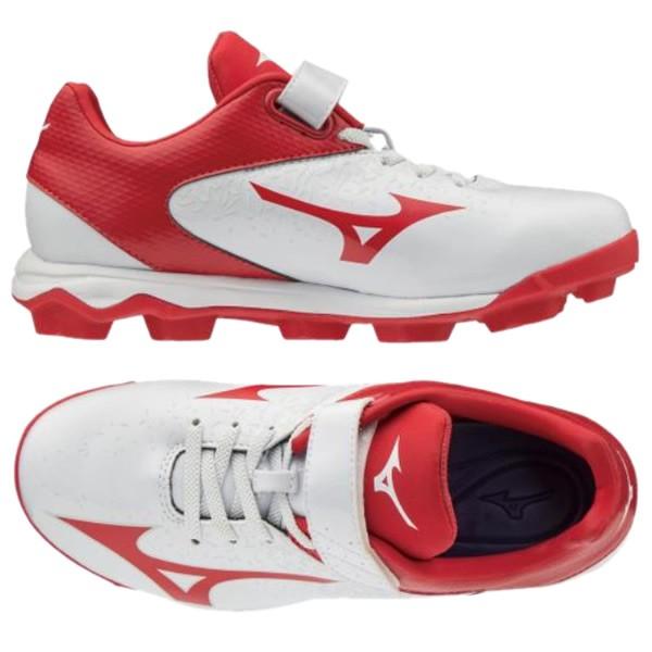 野球MIZUNO ウェーブセレクトナイン24.5cm 美品 MIZUNO（ミズノ） SALE 11GP192562 野球 ジュニア ポイントスパイク