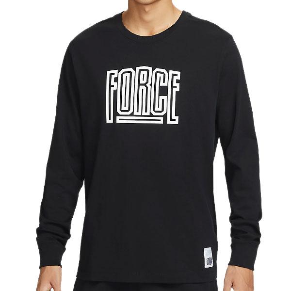 ナイキ （NIKE） FN0802 010 バスケットボール Force L/S Tシャツ 23HO