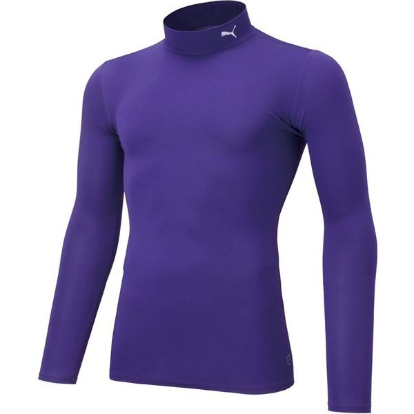 Puma プーマ 14 サッカー インナーシャツ コンプレッション モックネック Ls シャツ 19q3 17春夏新色
