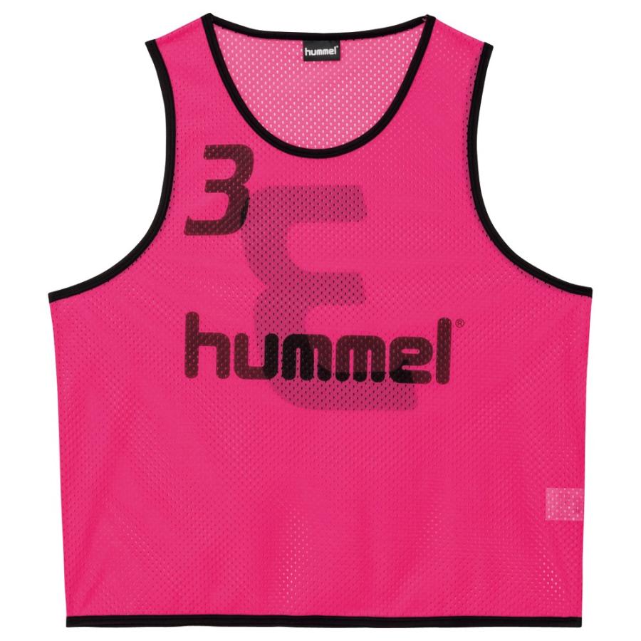 【国内発送】 ヒュンメル（hummel） HJK6006Z 25 ビブス ジュニア トレーニングビブス（2〜11番号入り10着セット） 17SS ビブス