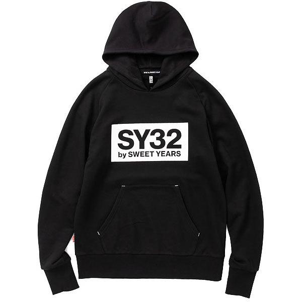 SWEET YEARS（愛くるしい イヤーズ） SY32 TNS17042 01 蹴球 フットサル BOX LOGO P/O HOODIE  20FW トレーニングウエア-ウエア