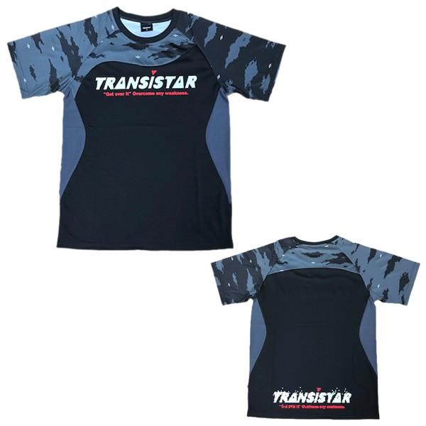 TRANSISTAR（トランジスタ）　HB20ST01　BLK　ハンドボール　サイドメッシュゲームシャツ PICTOGRAM　20SS