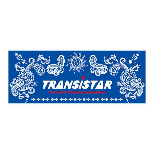 TRANSISTAR（トランジスタ）　HB22SE01　BLUWHT　ハンドボール　タオル  ペイズリー　22SS