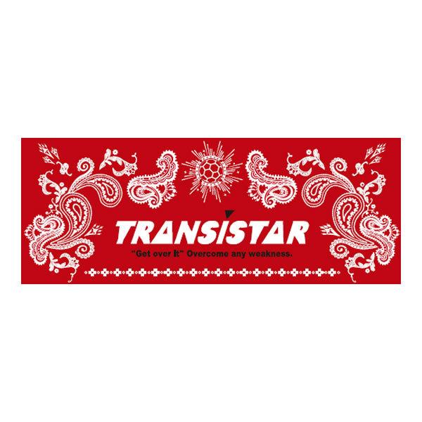 TRANSISTAR（トランジスタ）　HB22SE01　REDWHT　ハンドボール　タオル  ペイズリー　22SS