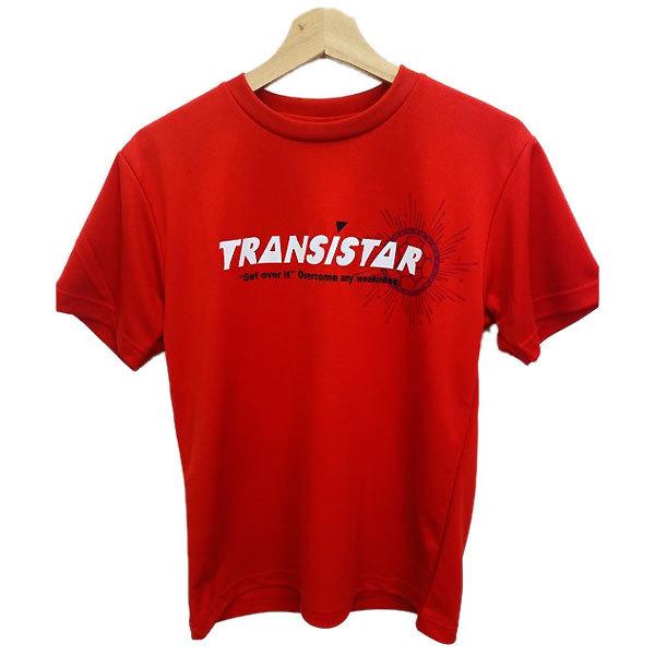 TRANSISTAR（トランジスタ）　HB22TS04  REDWHT　ハンドボール　半袖 ドライTシャツ ペーズリー  22SS