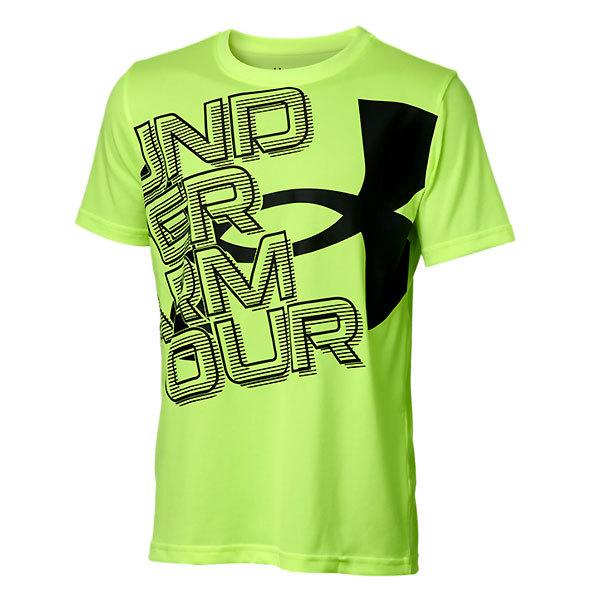 アンダーアーマー（UNDER ARMOUR）　1371811　731　マルチSP　ジュニア　UA テック スーパー ビッグロゴ ショートスリーブ Tシャツ　22SS｜as-y