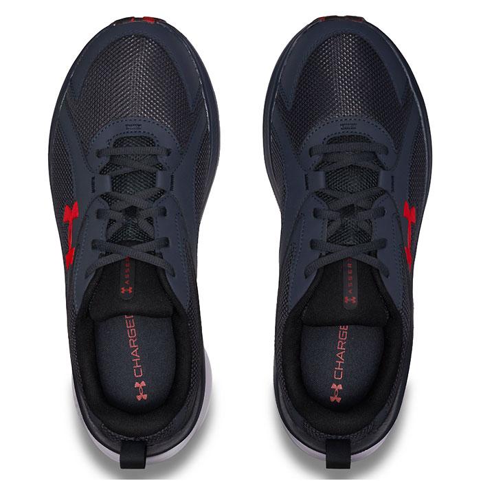 アンダーアーマー（UNDER ARMOUR） 6013268  016 ランニング シューズ UA アサート11 エクストラワイド  26SSの画像