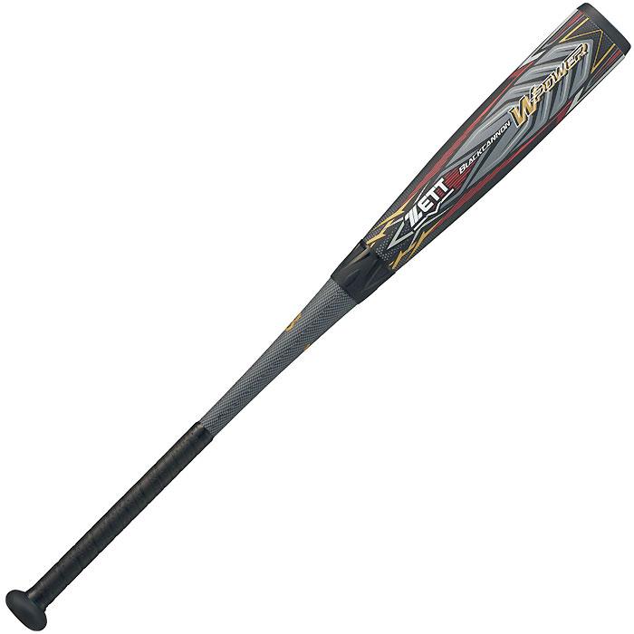 ZETT（ゼット）　BCT31615  1900　野球　軟式  FRP（カーボン）製  バット  BLACKCANNON WPower ブラックキャノン ダブルパワー 85cm  26SS_1