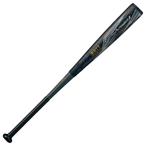 ZETT（ゼット）　BCT35484  1900　野球　軟式  FRP製  バット  BLACKCANNON ブラックキャノン APower2 84cm  24SS_1