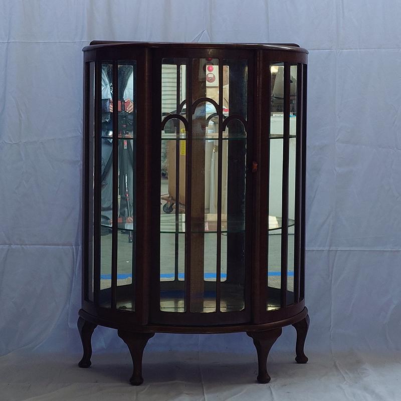 ＃3520アンティーク家具UKイギリス原産1930年代ディスプレイキャビネットヴィンテージ キャビネット | 