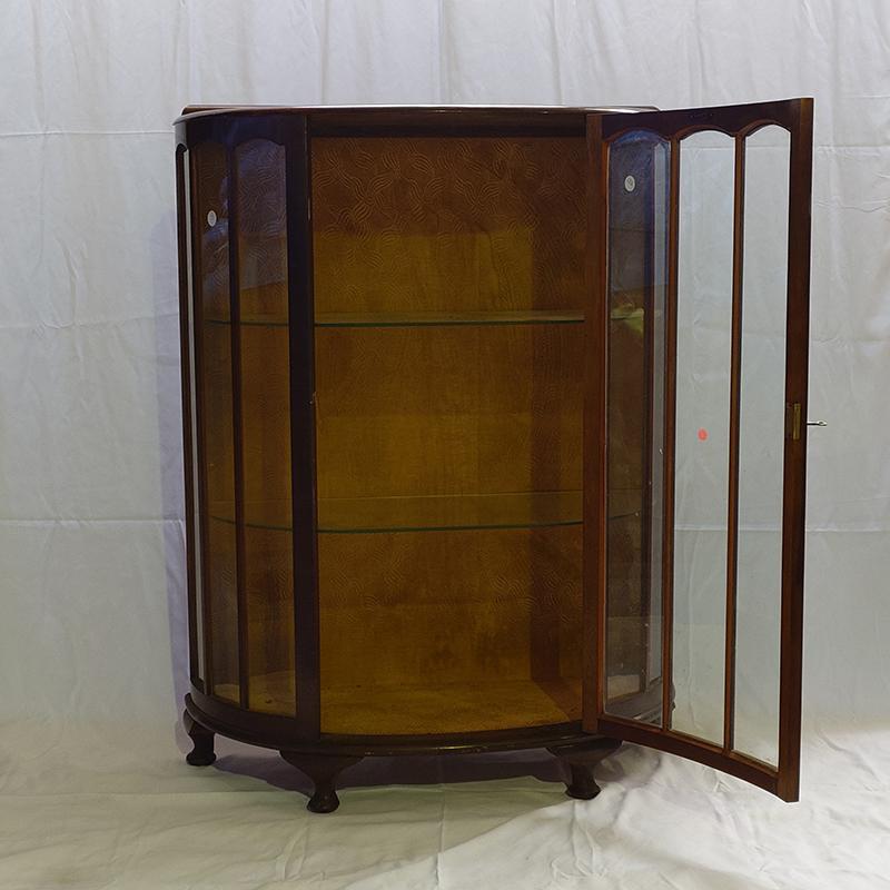 ＃3522アンティーク家具UKイギリス原産1930年代ディスプレイキャビネットヴィンテージ キャビネット |  | 04
