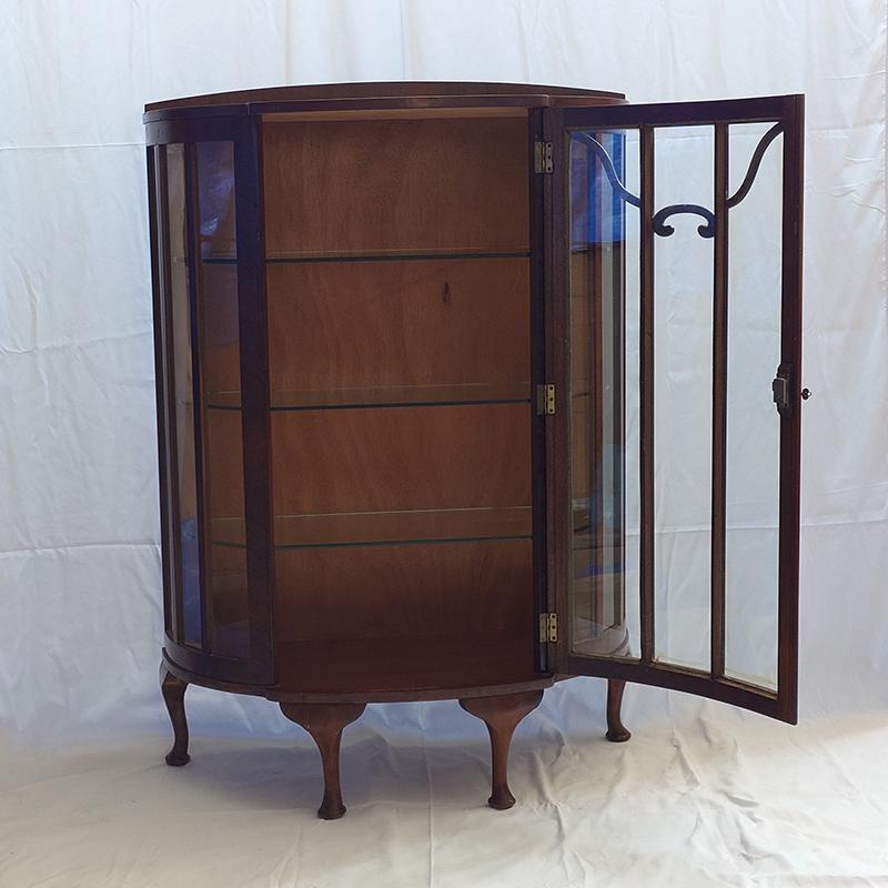 ＃3524アンティーク家具UKイギリス原産1930年代ディスプレイキャビネットヴィンテージ キャビネット |  | 04