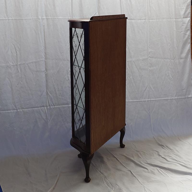 #3525アンティーク家具UKイギリス原産1930年代ディスプレイキャビネットヴィンテージ キャビネットの画像
