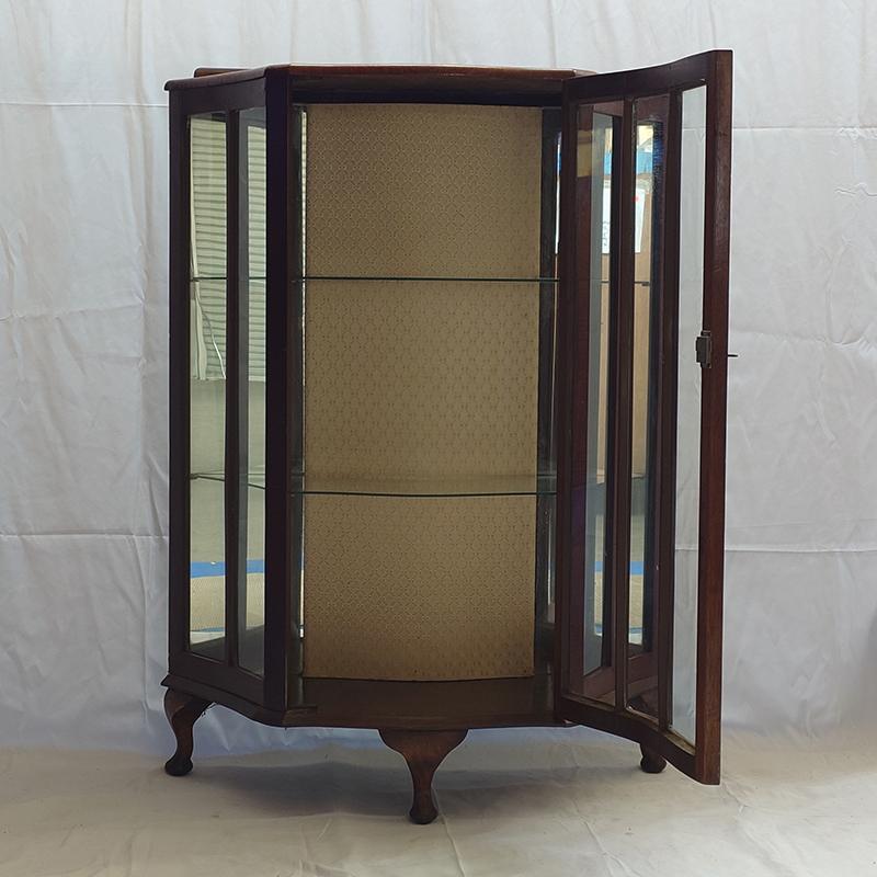 #3527アンティーク家具UKイギリス原産1930年代ディスプレイキャビネットヴィンテージ キャビネット |  | 01