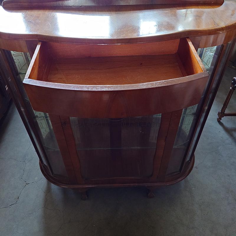 #3528 アンティーク家具UKイギリス原産1930年代逸品引き出し付ディスプレイキャビネットヴィンテージ キャビネット |  | 07