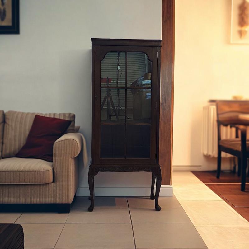 #3531 アンティーク家具UKイギリス原産1930年代ディスプレイキャビネットヴィンテージ キャビネット |  | 02