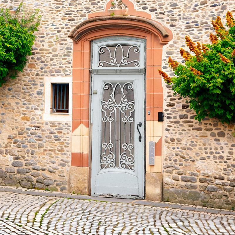 1920年代欄間付き玄関用ドア小窓付 |  | 02