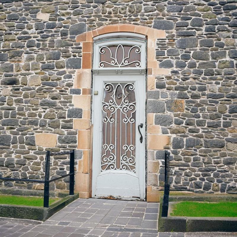 1920年代欄間付き玄関用ドア小窓付 |  | 03