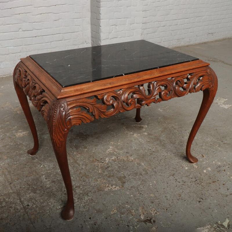 アンティーク家具1920年代ベルギー原産 テーブル　マーブルトップ |  | 01