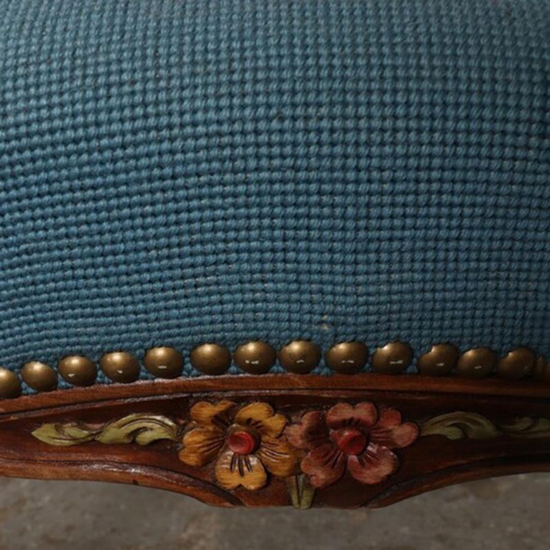 アンティーク家具1940年代ベルギー原産アームチェア(タペストリー) |  | 09