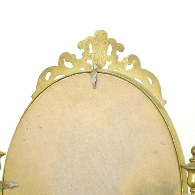 ＃Y アンティーク雑貨 スタンド(卓上)ミラー フランス原産 ブラス 1940年代 欧州アンティーク市場 直輸入 |  | 10