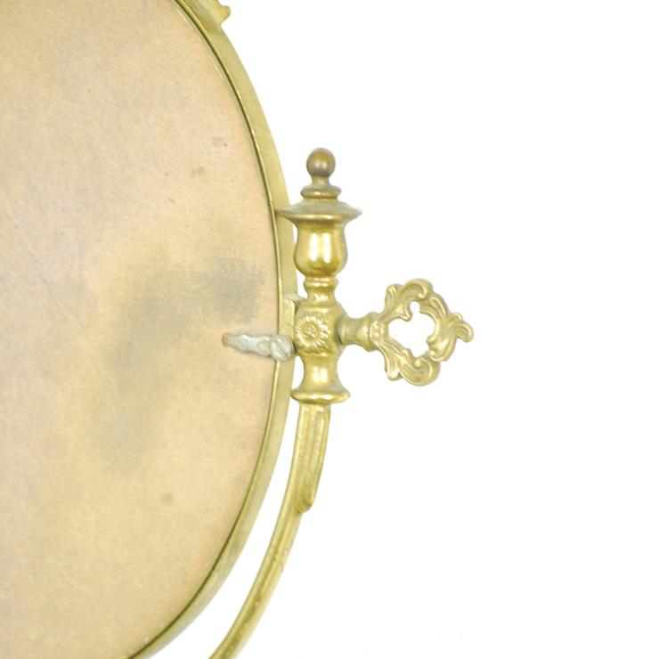 ＃Y アンティーク雑貨 スタンド(卓上)ミラー フランス原産 ブラス 1940年代 欧州アンティーク市場 直輸入 |  | 11