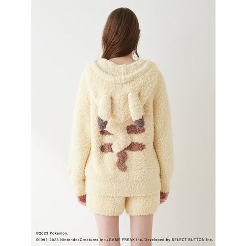 ジェラピケ　ピカチュウ　ポケモン　レディース　新品 gelato pique ポケモンスリープ ピカチュウパーカ＆ショートパンツ